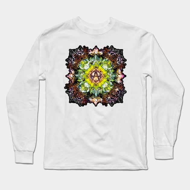 Anarchy Psychedelic RMX 2 Long Sleeve T-Shirt by BlackCollarPolitics